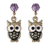 "Autumn" Owl Earrings