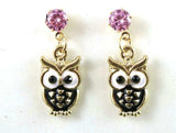 "Autumn" Owl Earrings