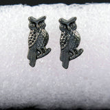 "Lucy" Owl Earrings