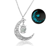 "Moon" Owl Necklace