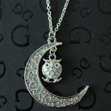 "Moon" Owl Necklace