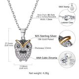 "Becky" Owl Necklace