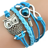 "Infinity" Owl Bracelet