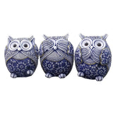 "Wisdom" Owls Figurines Decoration