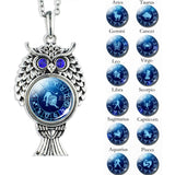 "Zodiac Signs" Owl Necklace